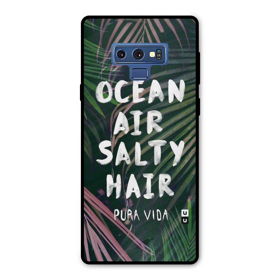 Salty Hair Metal Back Case for Galaxy Note 9