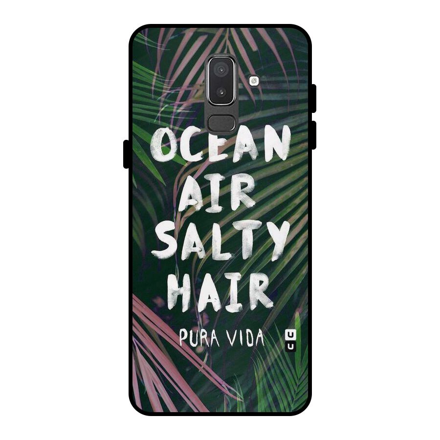 Salty Hair Metal Back Case for Galaxy On8 (2018)