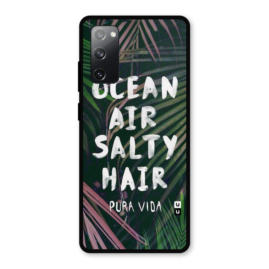 Salty Hair Metal Back Case for Galaxy S20 FE 5G