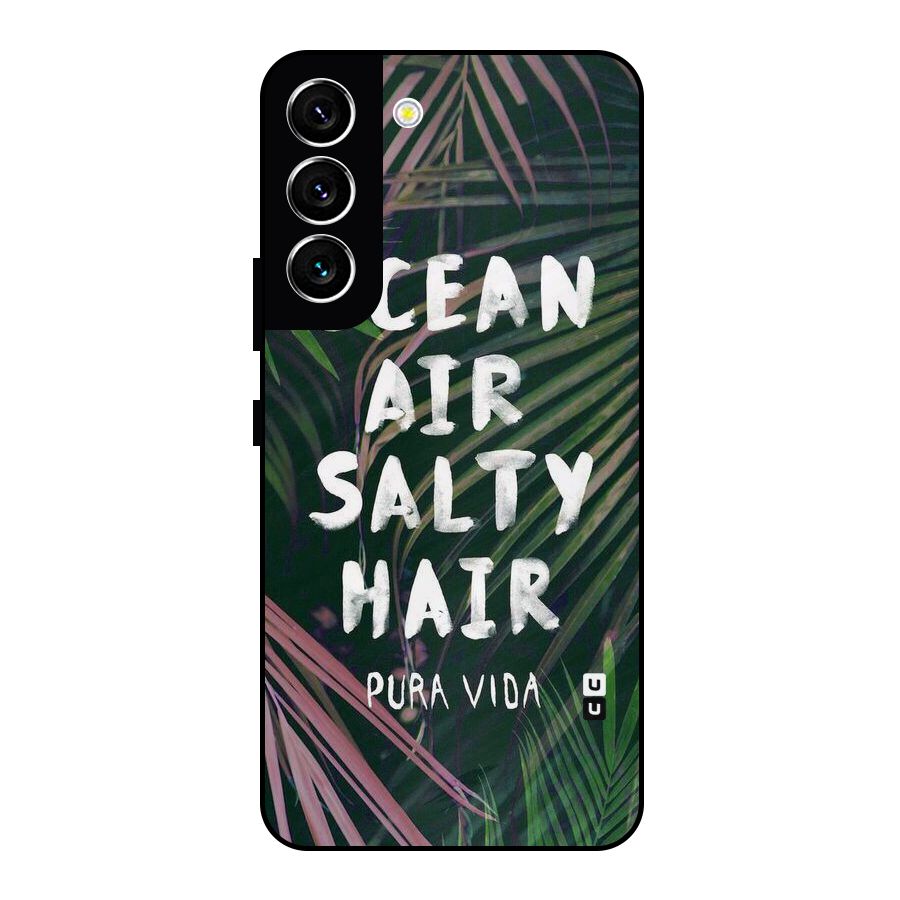 Salty Hair Metal Back Case for Galaxy S22 5G