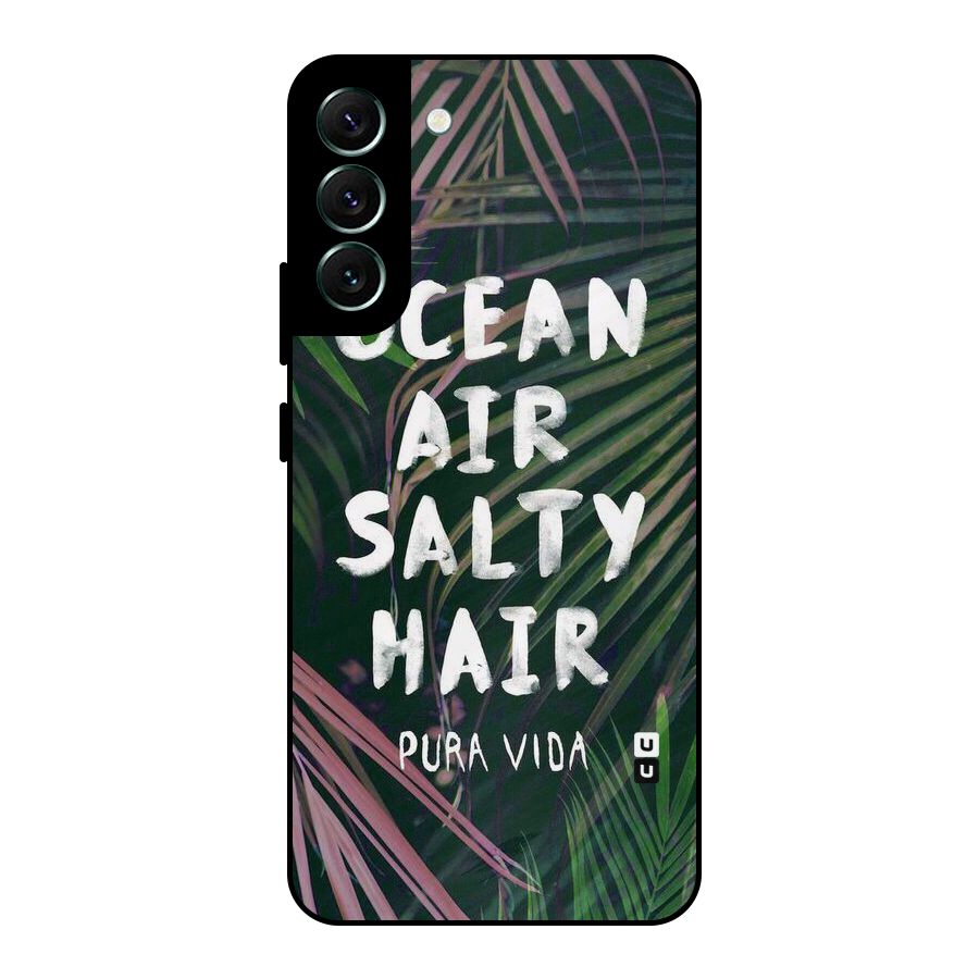 Salty Hair Metal Back Case for Galaxy S22 Plus 5G