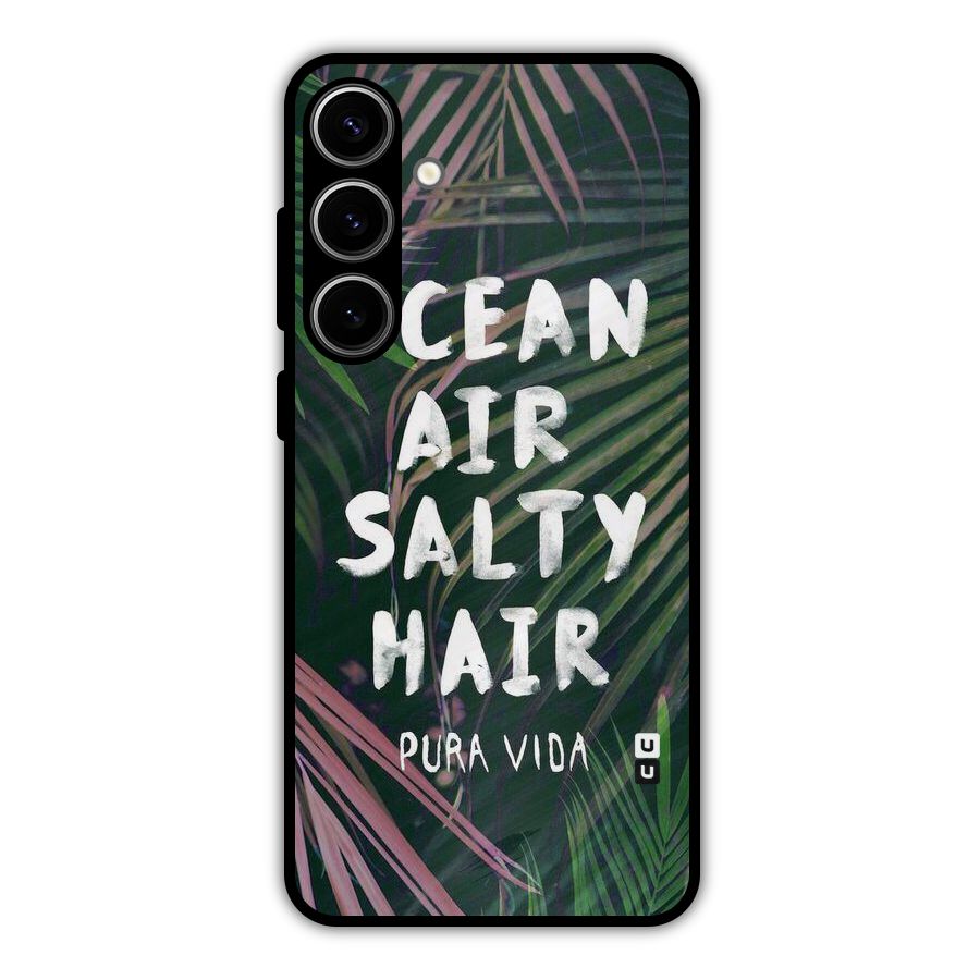 Salty Hair Metal Back Case for Galaxy S24 Plus