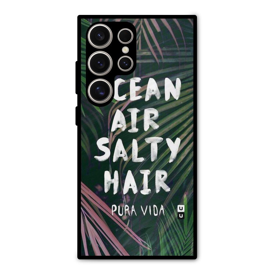 Salty Hair Metal Back Case for Galaxy S24 Ultra