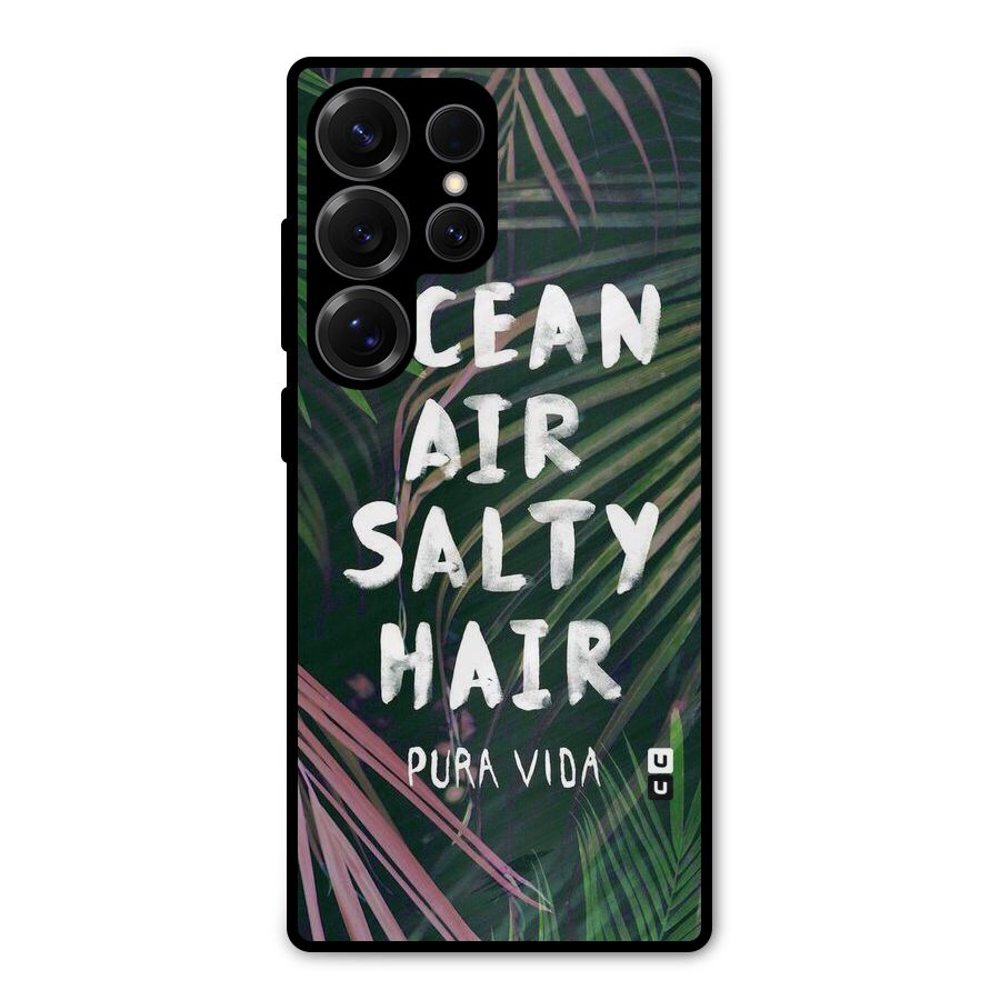 Salty Hair Metal Back Case for Galaxy S25 Ultra