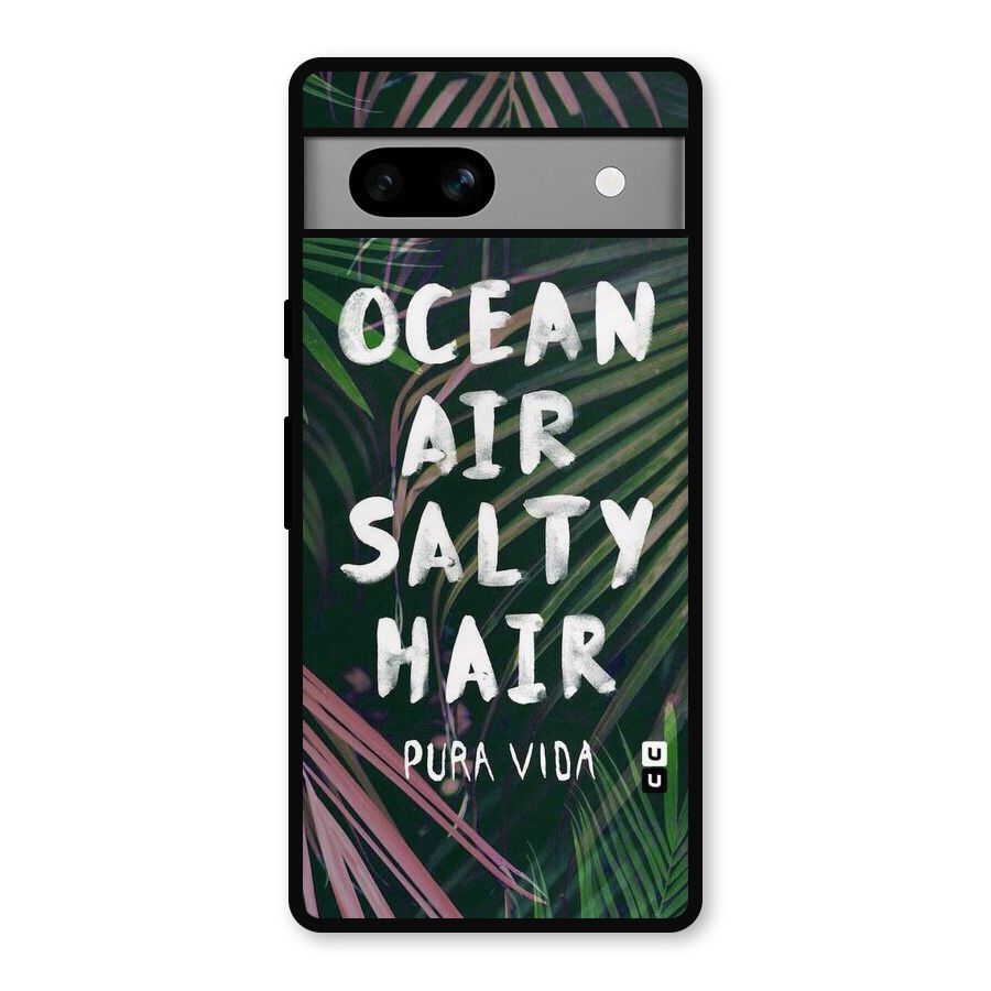 Salty Hair Metal Back Case for Google Pixel 7a