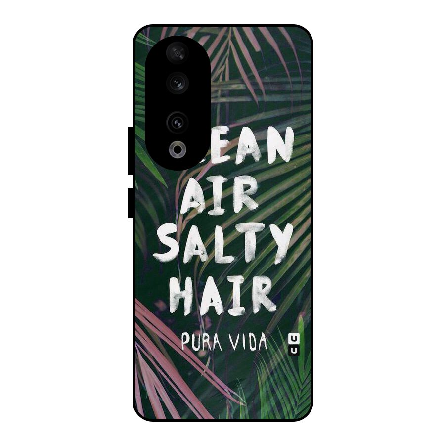 Salty Hair Metal Back Case for Honor 90