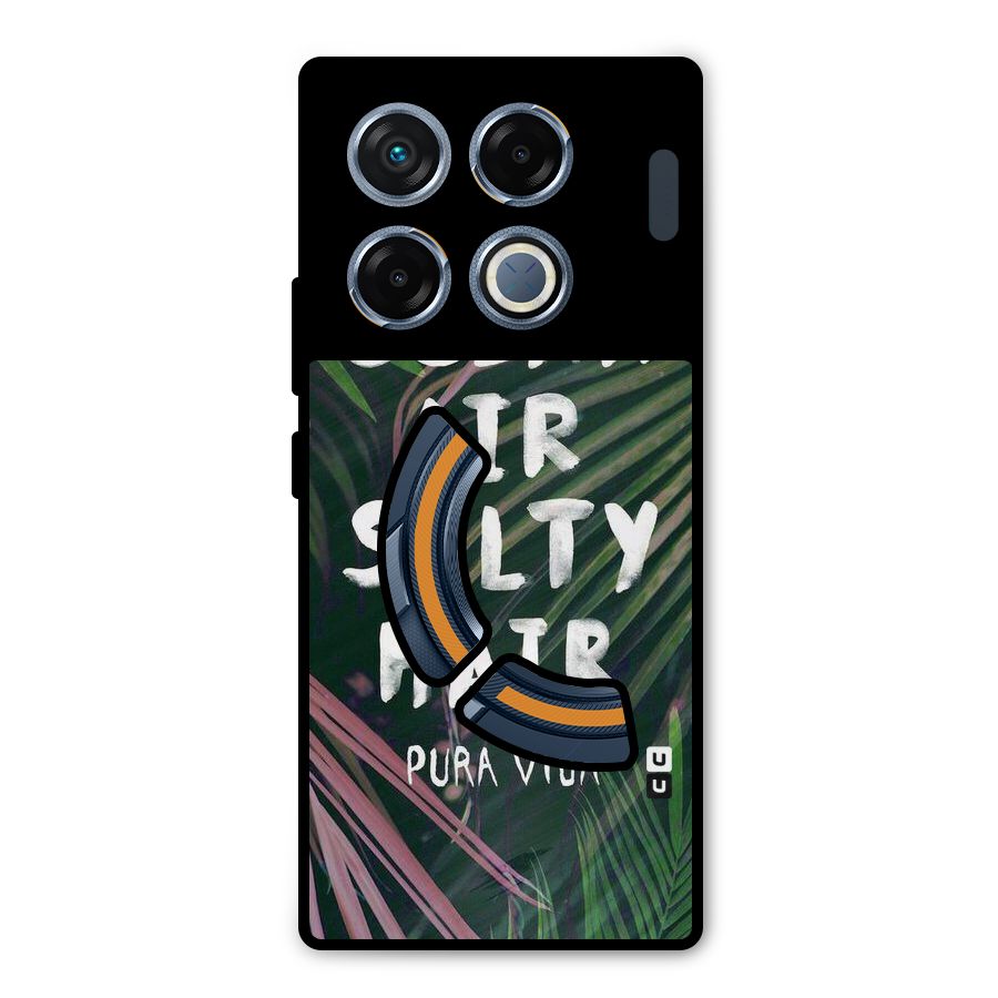 Salty Hair Metal Back Case for Infinix GT 20 Pro