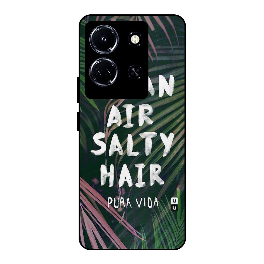Salty Hair Metal Back Case for Infinix Note 30 5G