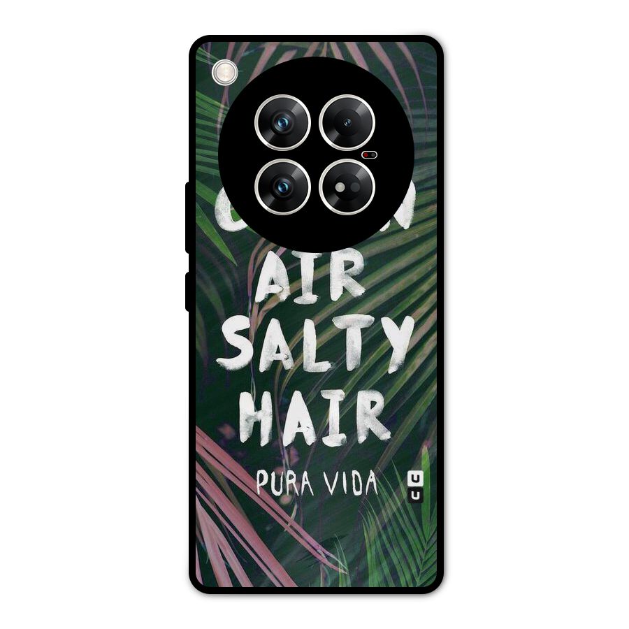 Salty Hair Metal Back Case for Infinix Zero 40 5G