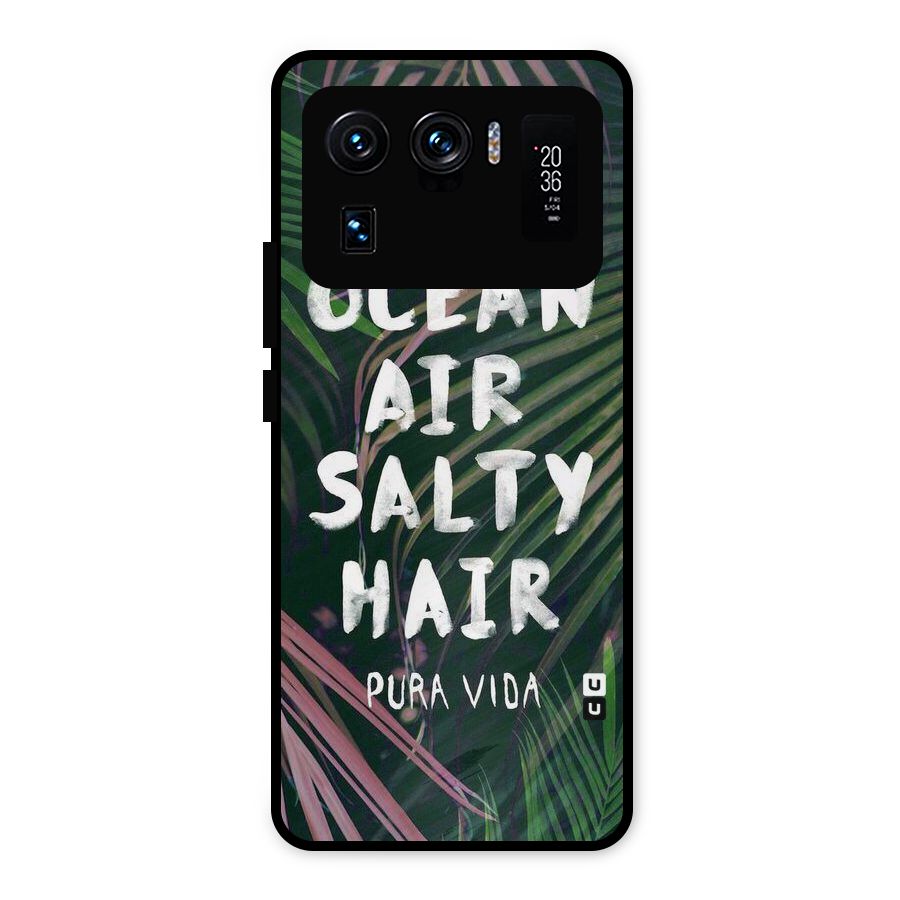 Salty Hair Metal Back Case for Mi 11 Ultra