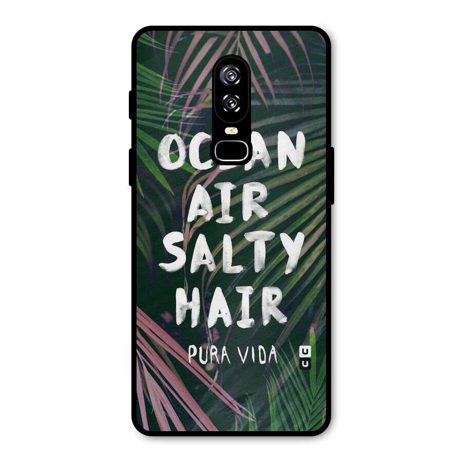 Salty Hair Metal Back Case for OnePlus 6