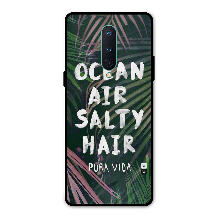 Salty Hair Metal Back Case for OnePlus 8