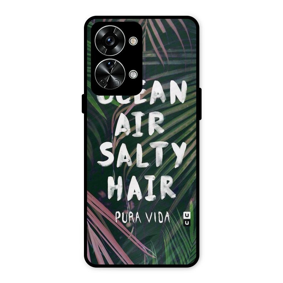 Salty Hair Metal Back Case for OnePlus Nord 2T