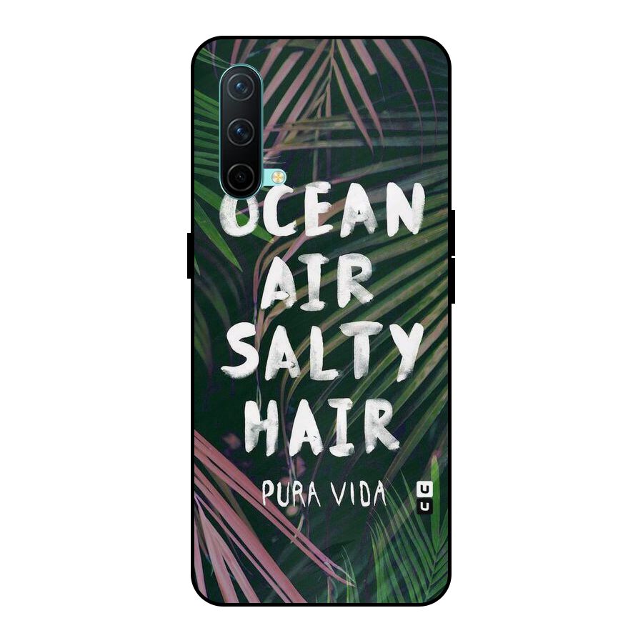 Salty Hair Metal Back Case for OnePlus Nord CE 5G