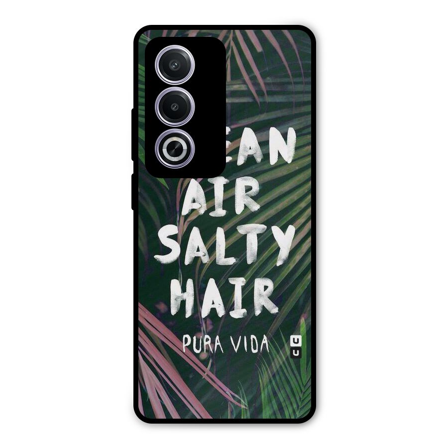 Salty Hair Metal Back Case for Oppo K12x