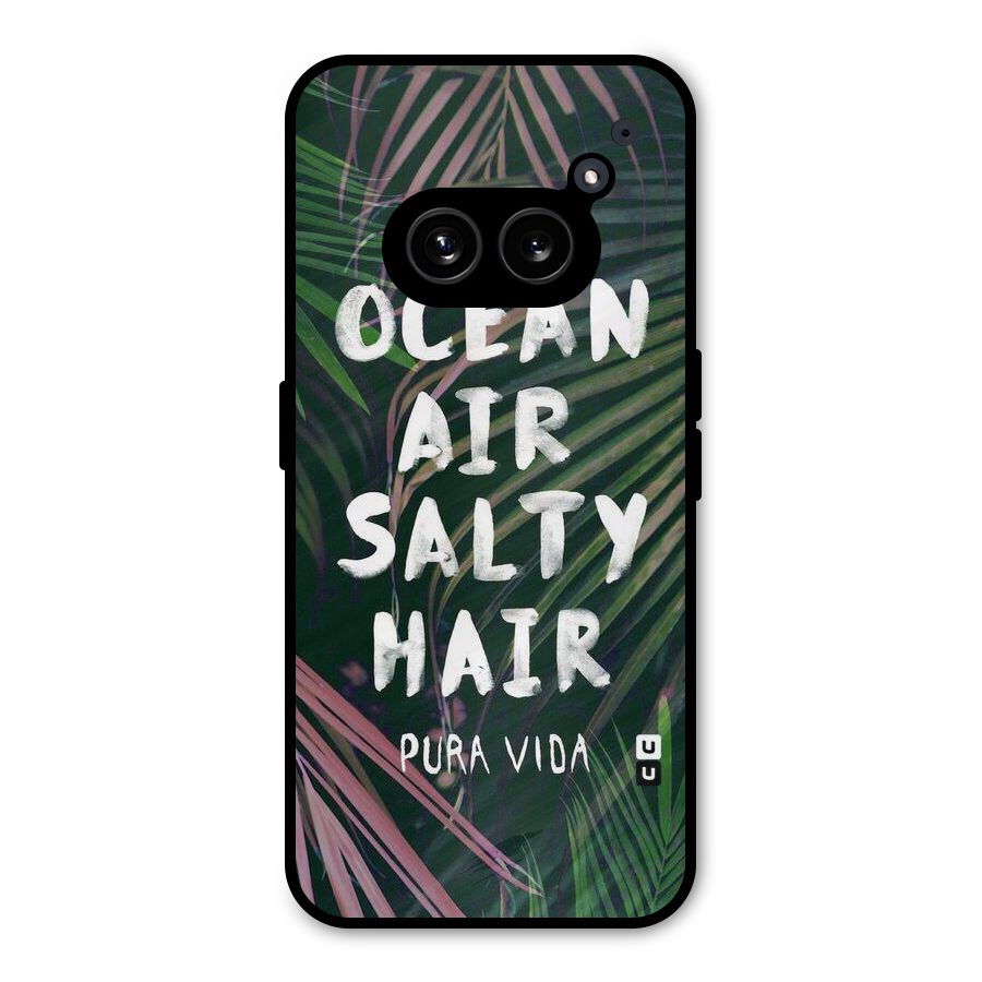 Salty Hair Metal Back Case for Nothing Phone 2a