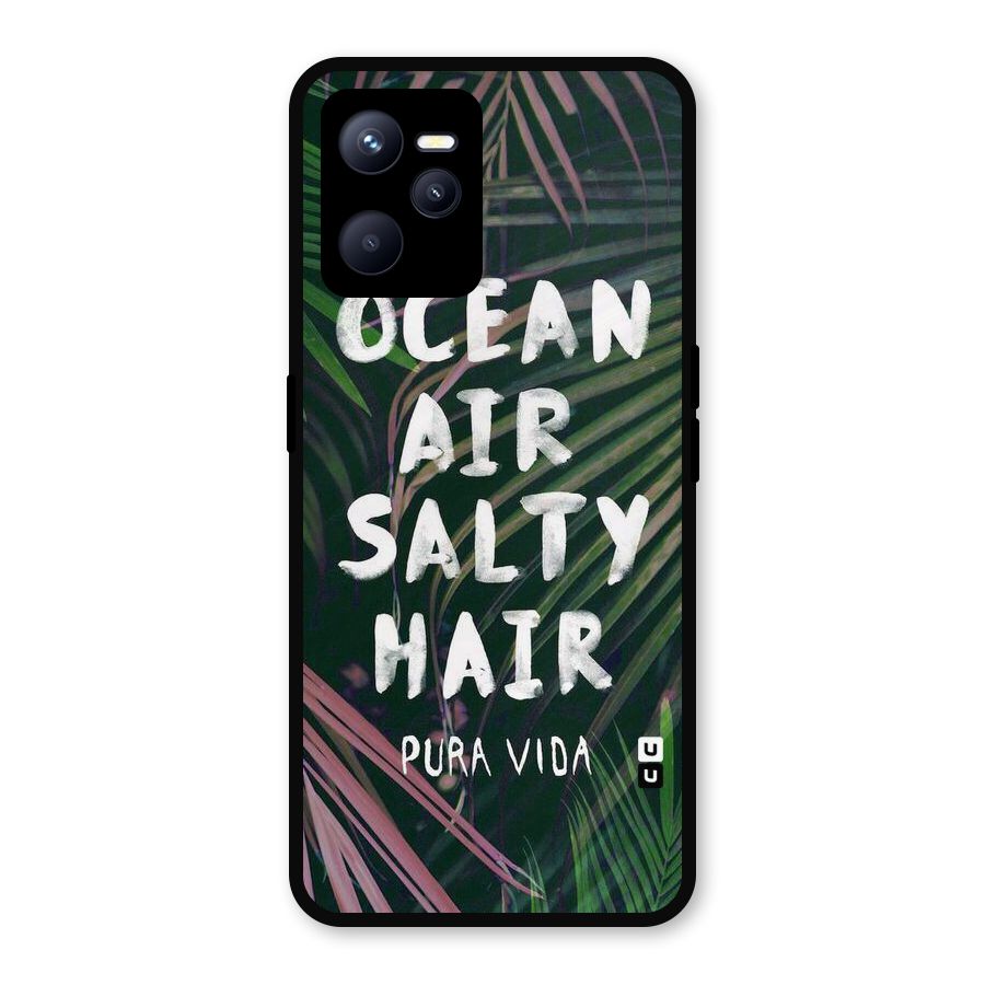 Salty Hair Metal Back Case for Realme C35