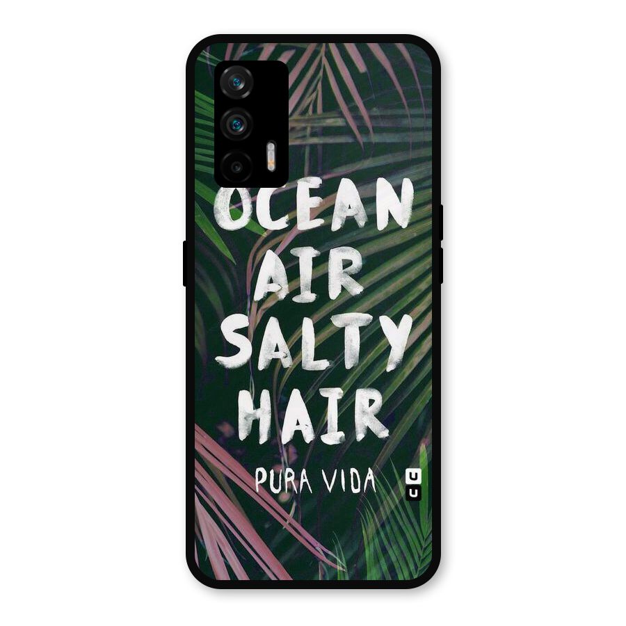 Salty Hair Metal Back Case for Realme GT 5G