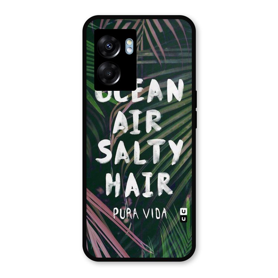 Salty Hair Metal Back Case for Realme Narzo 50 5G