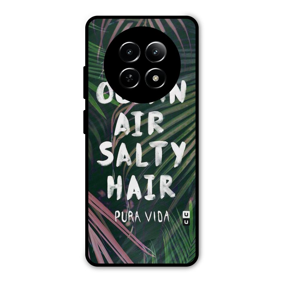 Salty Hair Metal Back Case for Realme Narzo N65