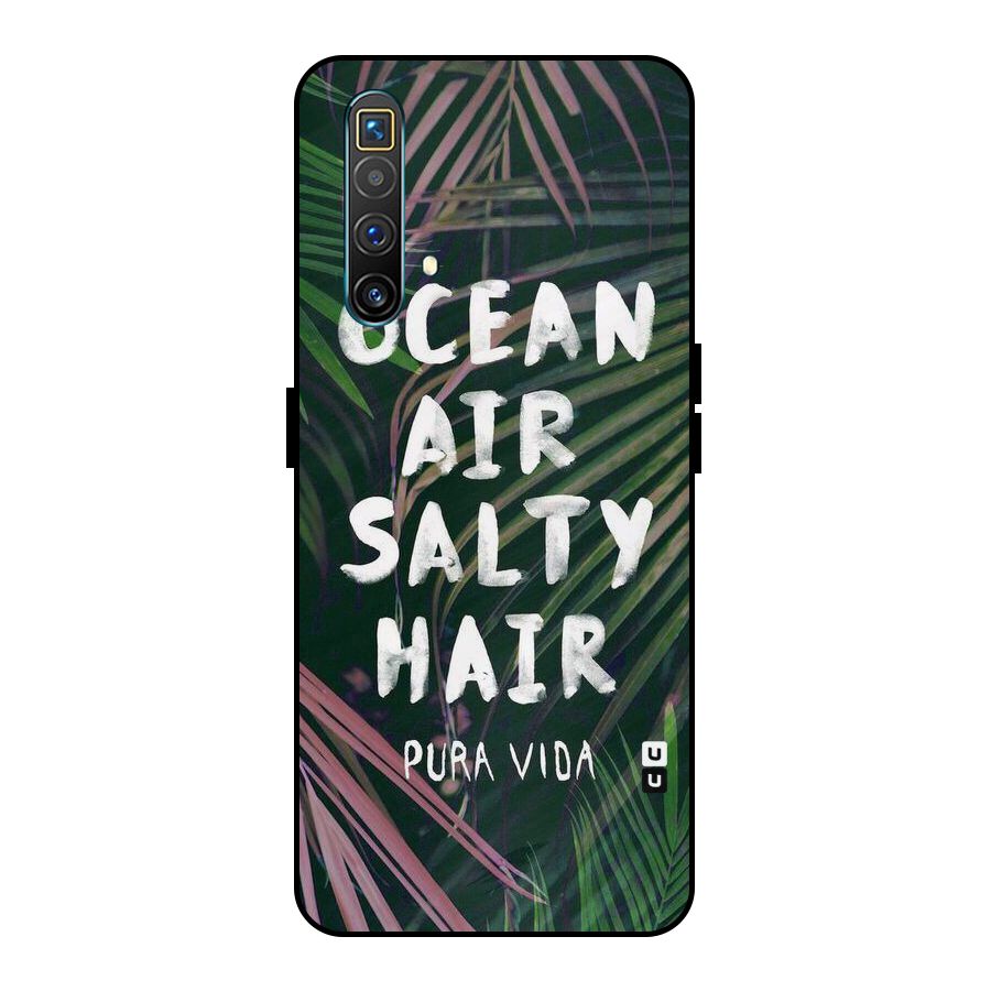 Salty Hair Metal Back Case for Realme X3 SuperZoom