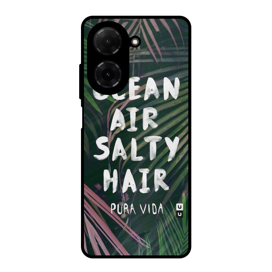 Salty Hair Metal Back Case for Redmi A5 4G