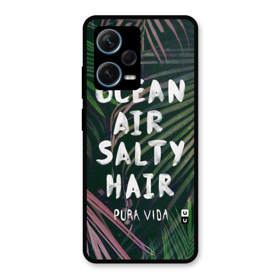 Salty Hair Metal Back Case for Redmi Note 12 Pro Plus 5G