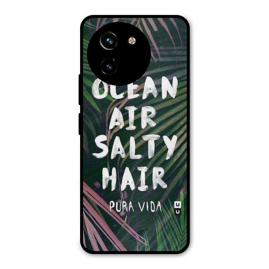 Salty Hair Metal Back Case for Vivo T3x