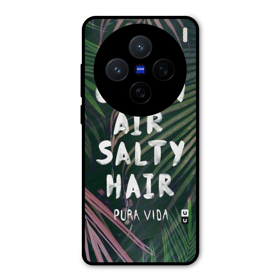 Salty Hair Metal Back Case for Vivo X200