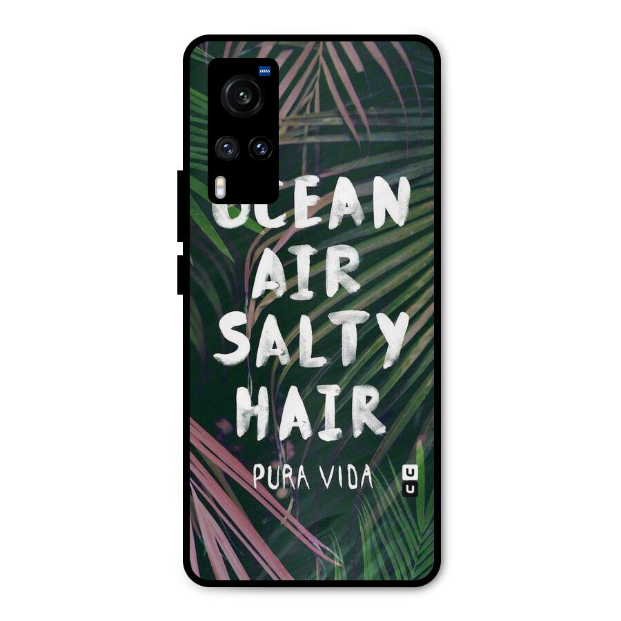 Salty Hair Metal Back Case for Vivo X60