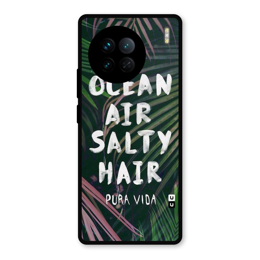 Salty Hair Metal Back Case for Vivo X90