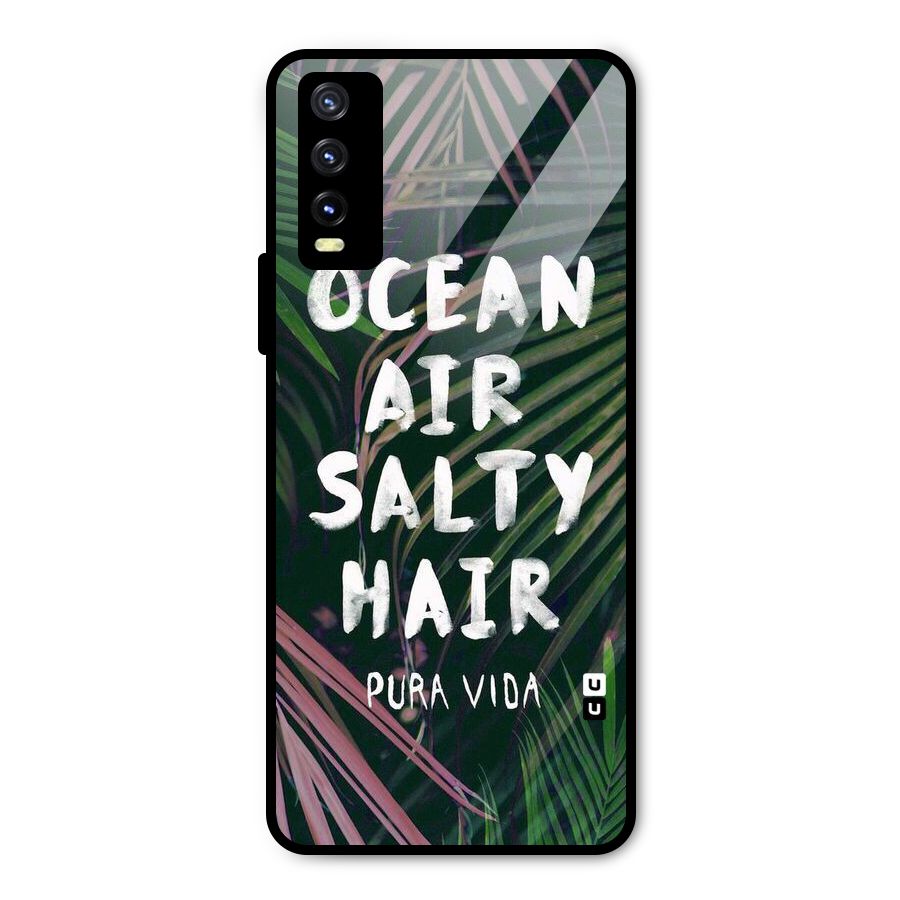 Salty Hair Metal Back Case for Vivo Y20g