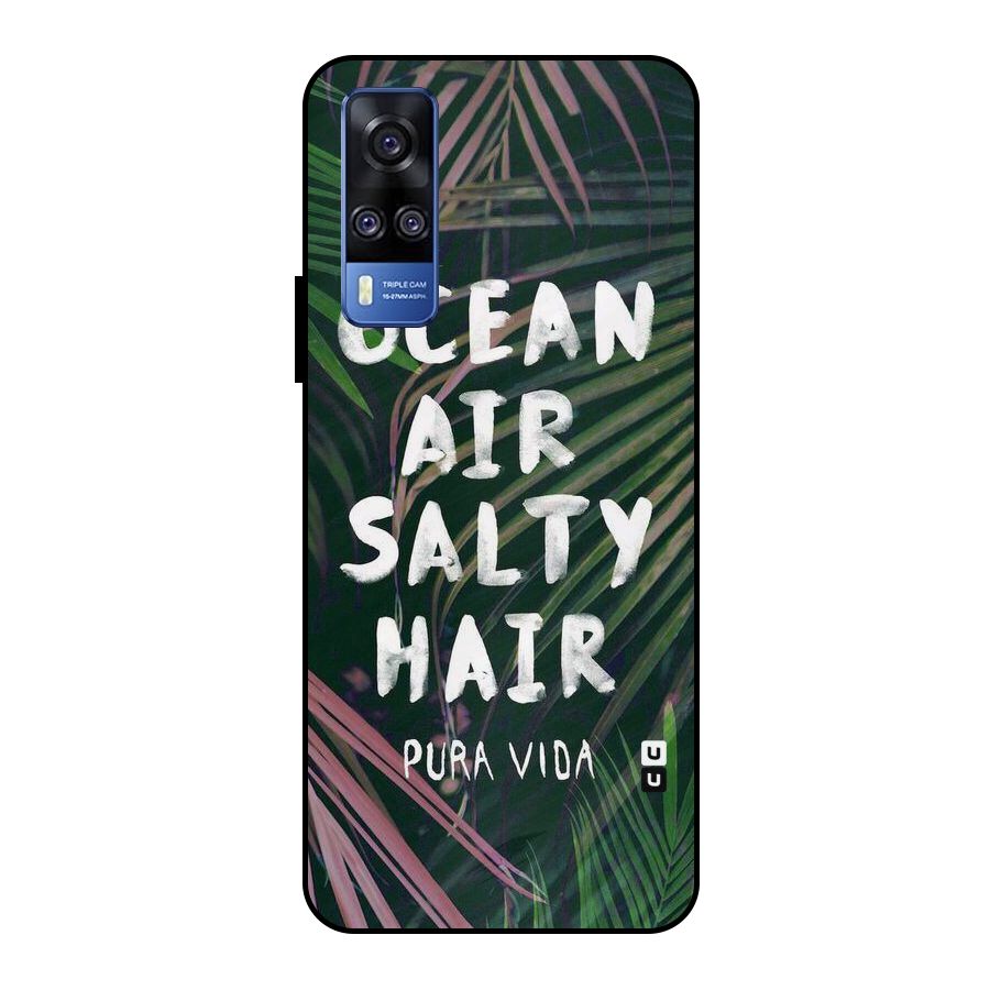 Salty Hair Metal Back Case for Vivo Y51