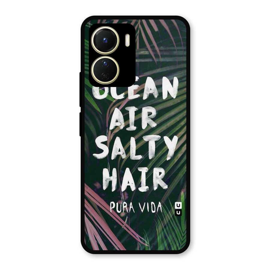 Salty Hair Metal Back Case for Vivo Y56