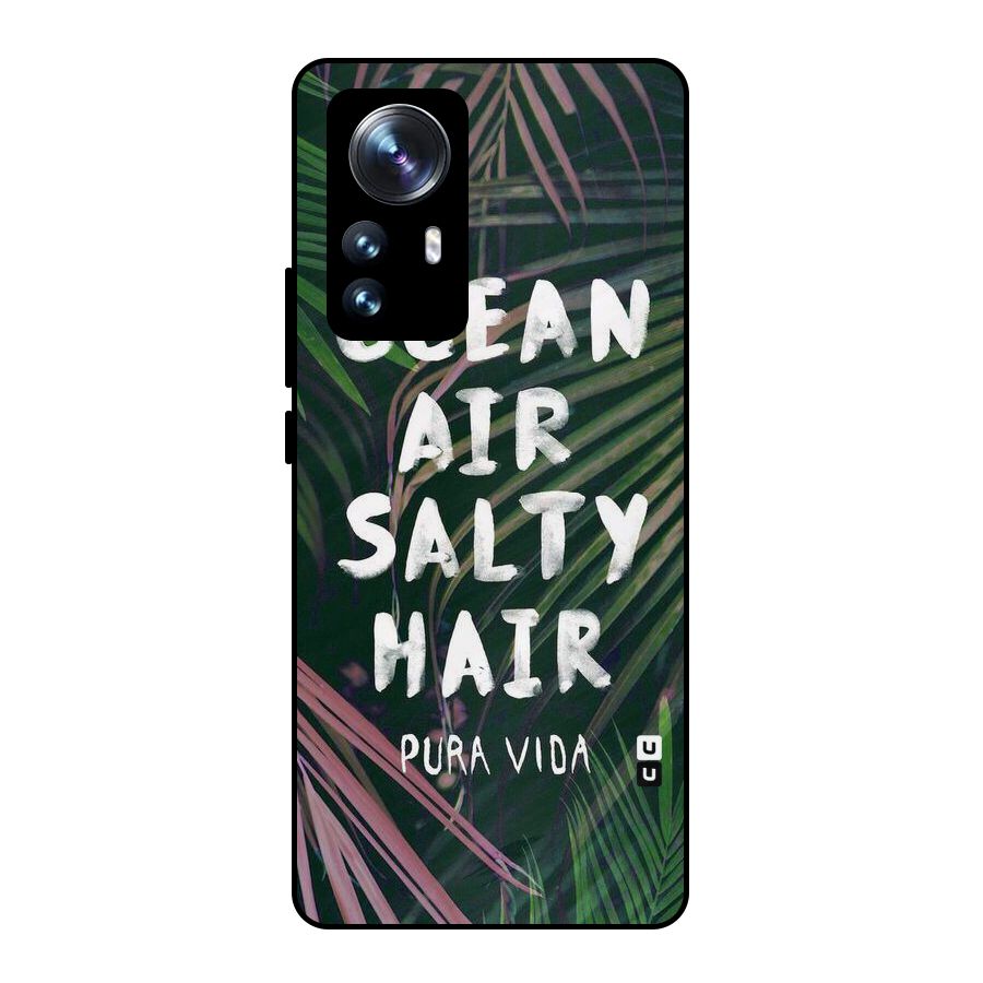 Salty Hair Metal Back Case for Xiaomi 12 Pro