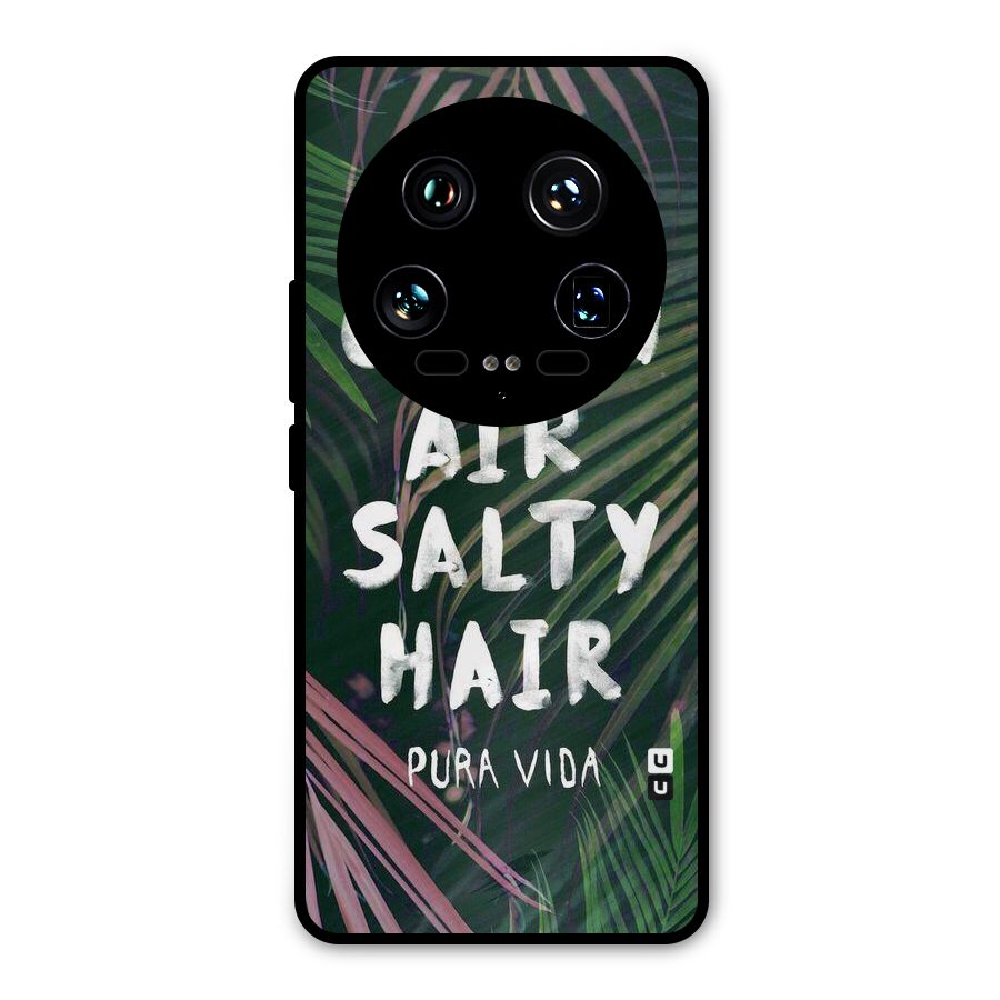 Salty Hair Metal Back Case for Xiaomi 14 Ultra