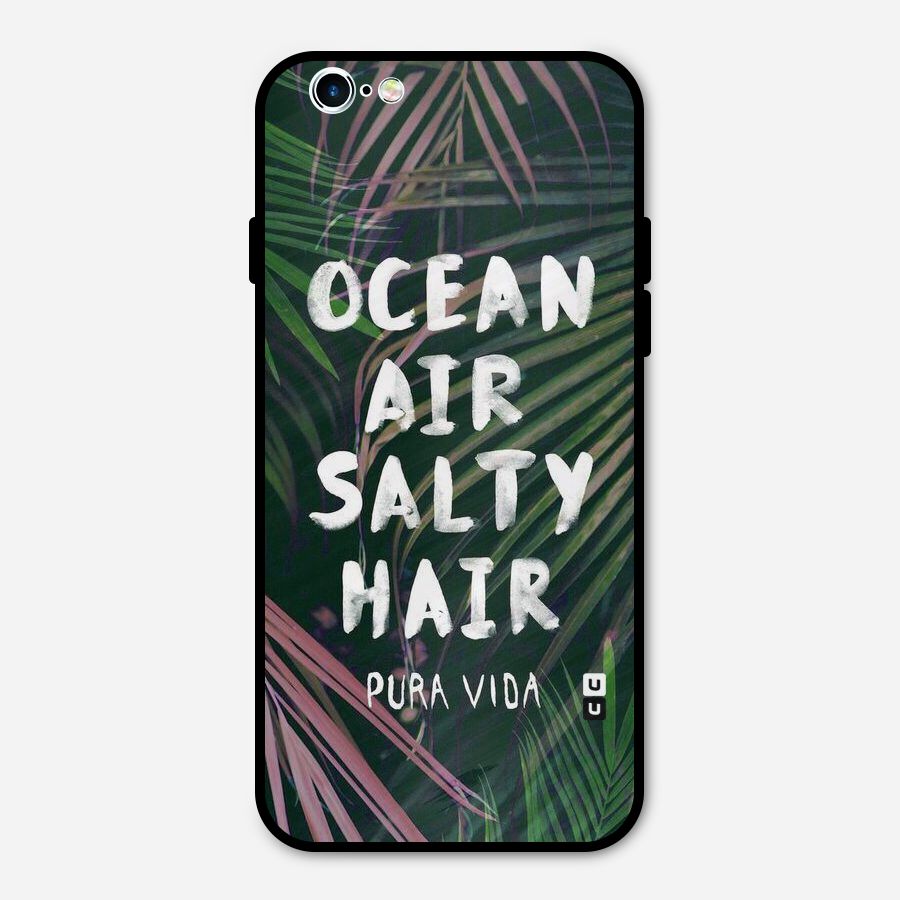 Salty Hair Metal Back Case for iPhone 6 6s