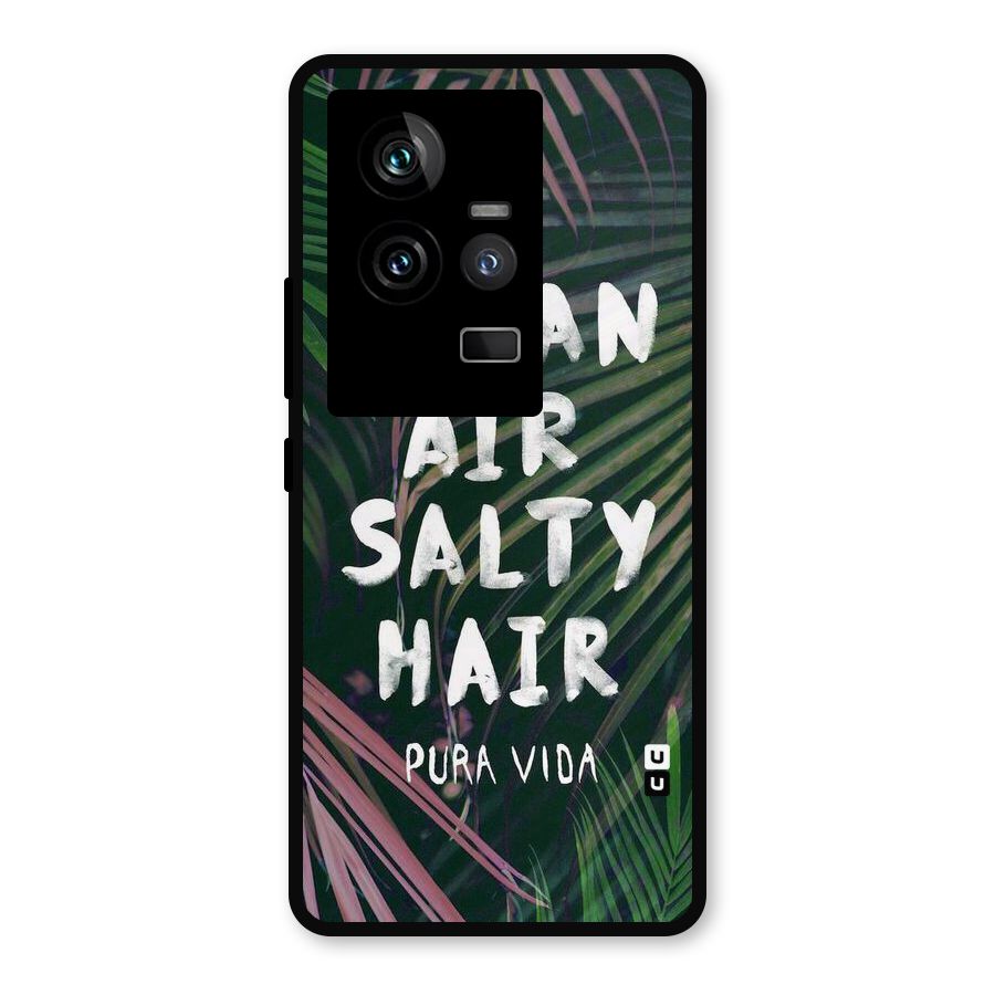 Salty Hair Metal Back Case for iQOO 11 5G