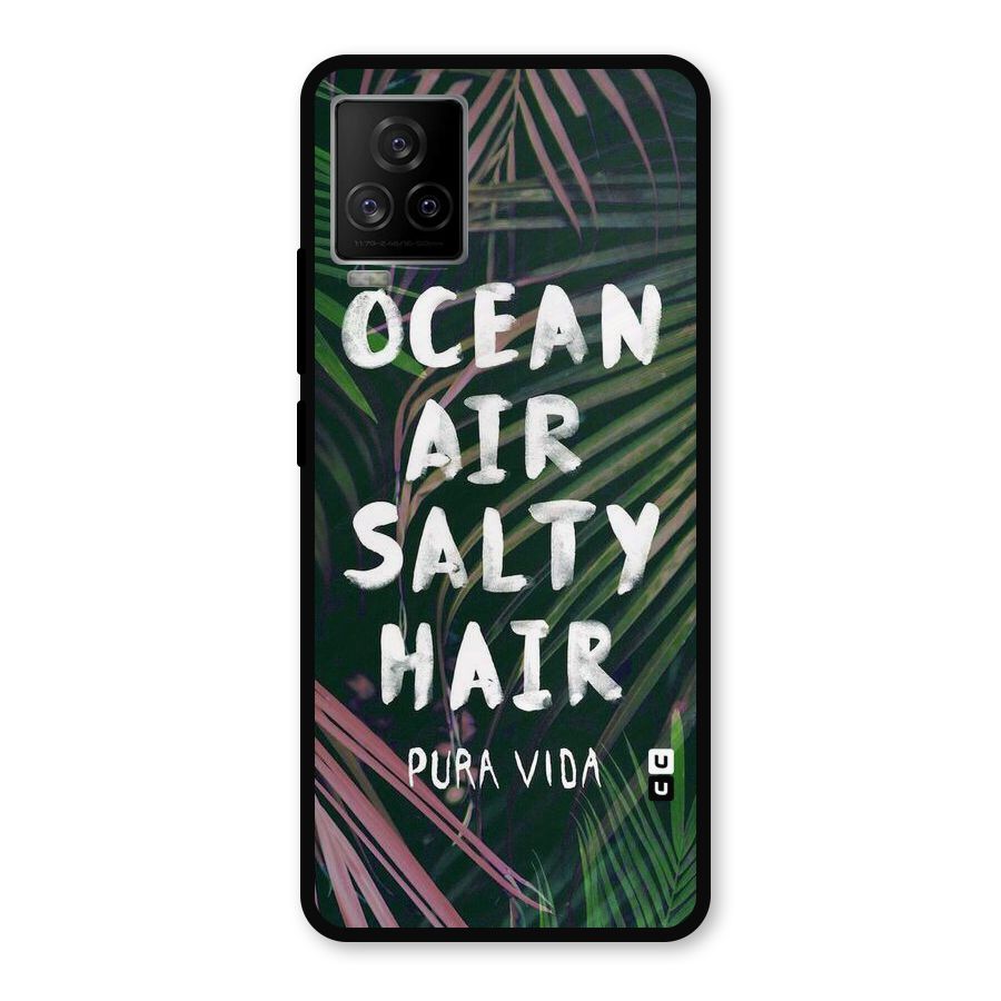 Salty Hair Metal Back Case for iQOO 7 Legend 5G
