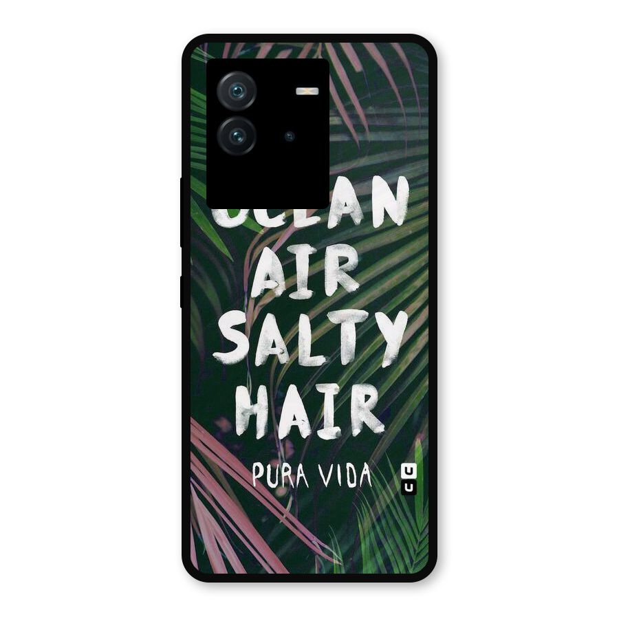 Salty Hair Metal Back Case for iQOO Neo 6 5G