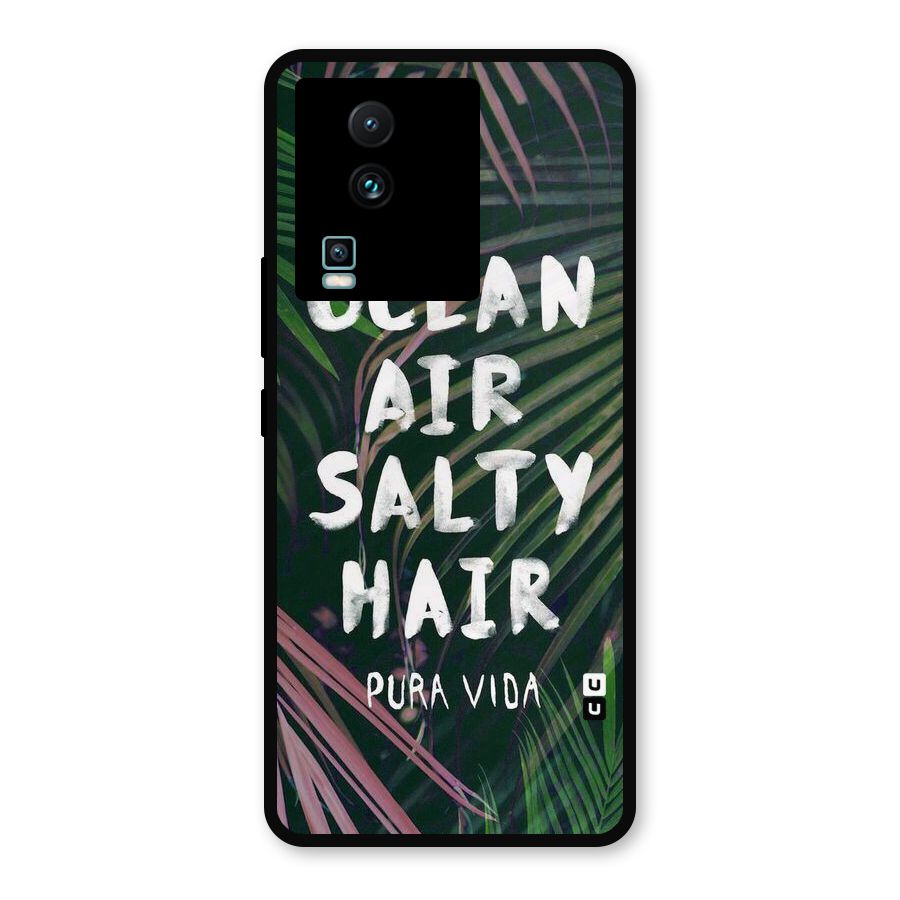 Salty Hair Metal Back Case for iQOO Neo 7 Pro