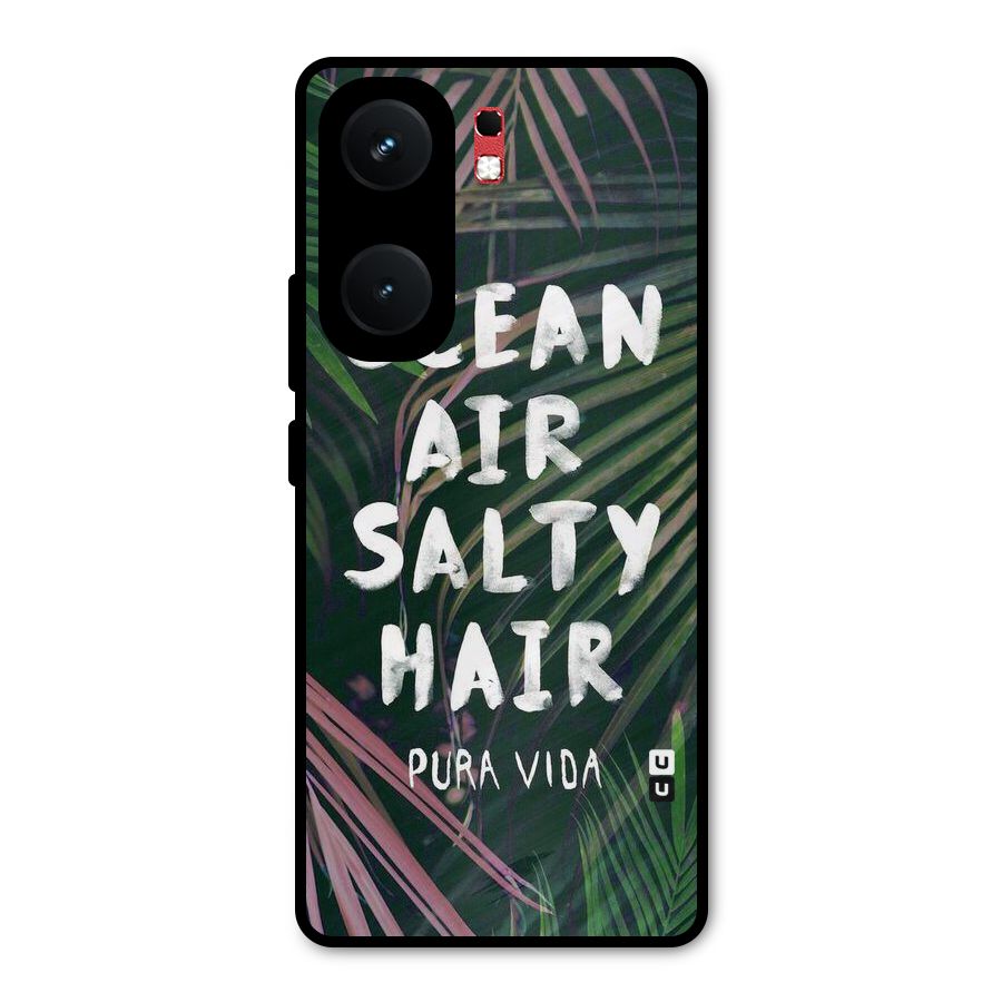 Salty Hair Metal Back Case for iQOO Neo 9 Pro