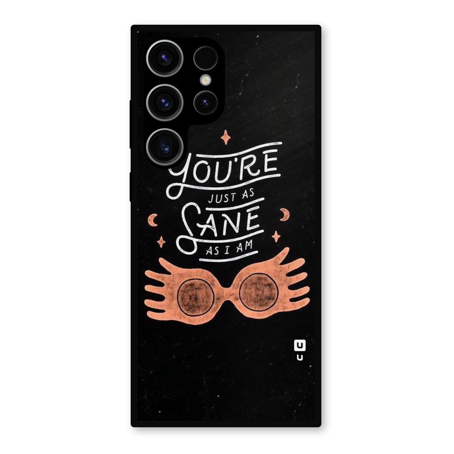 Sane As I Metal Back Case for Galaxy S23 Ultra