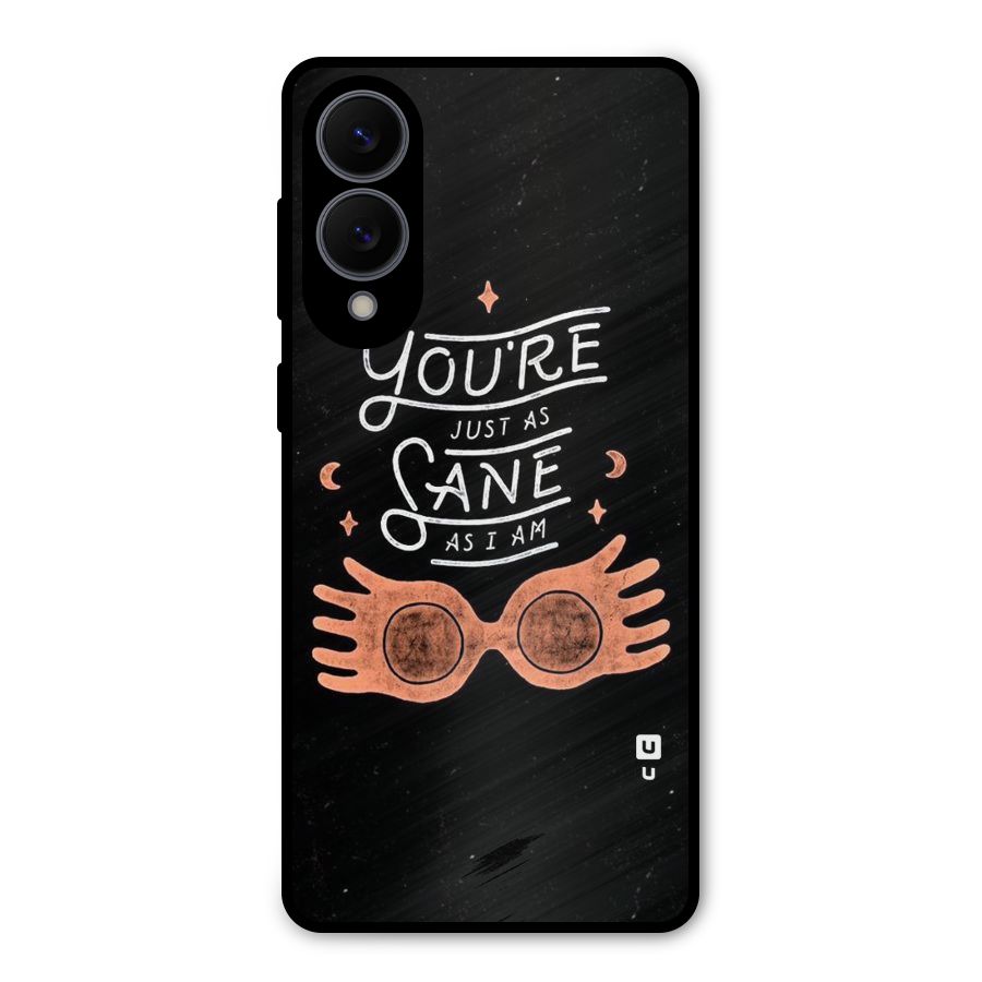 Sane As I Metal Back Case for Galaxy S25 Edge