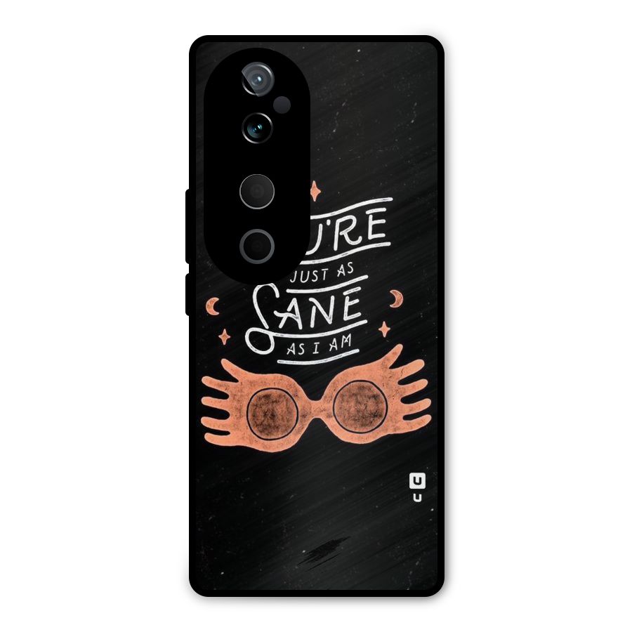 Sane As I Metal Back Case for Vivo T3 Ultra