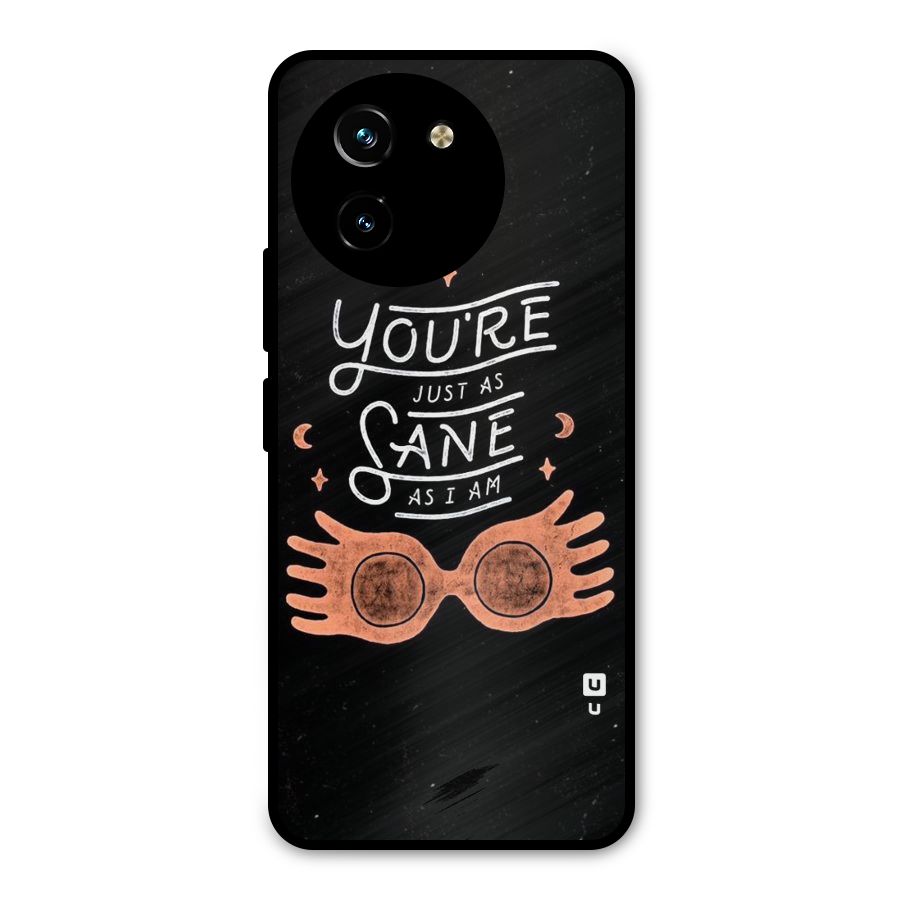 Sane As I Metal Back Case for Vivo T3x