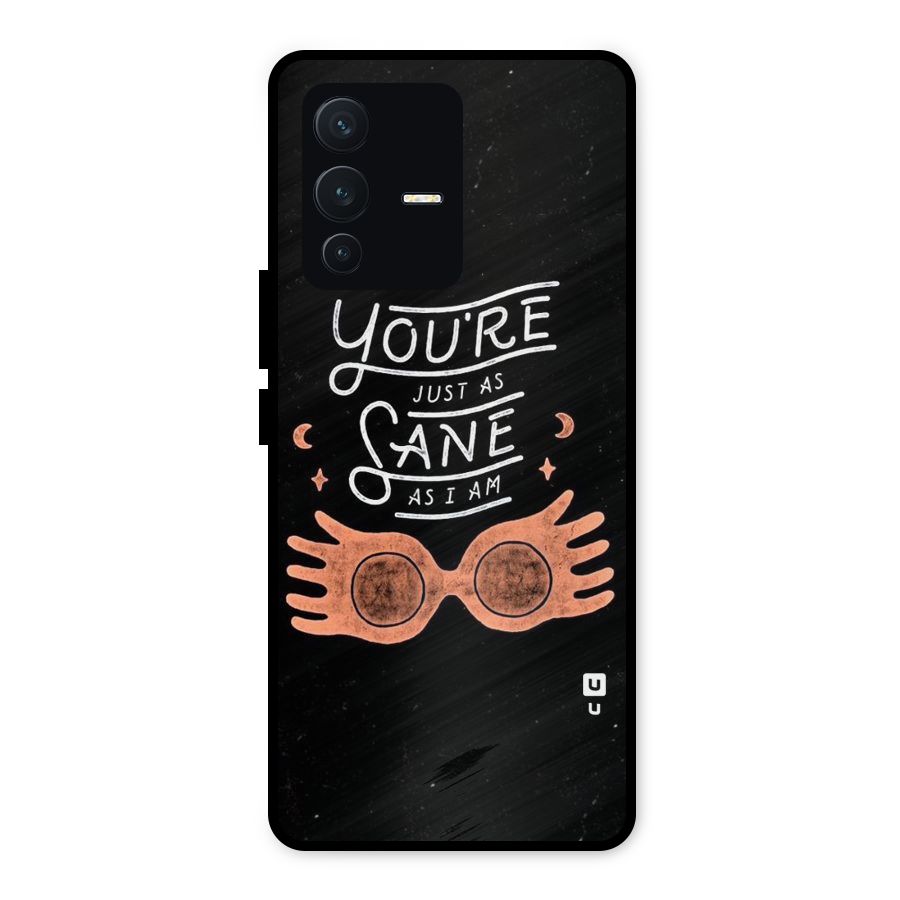 Sane As I Metal Back Case for Vivo V23 5G