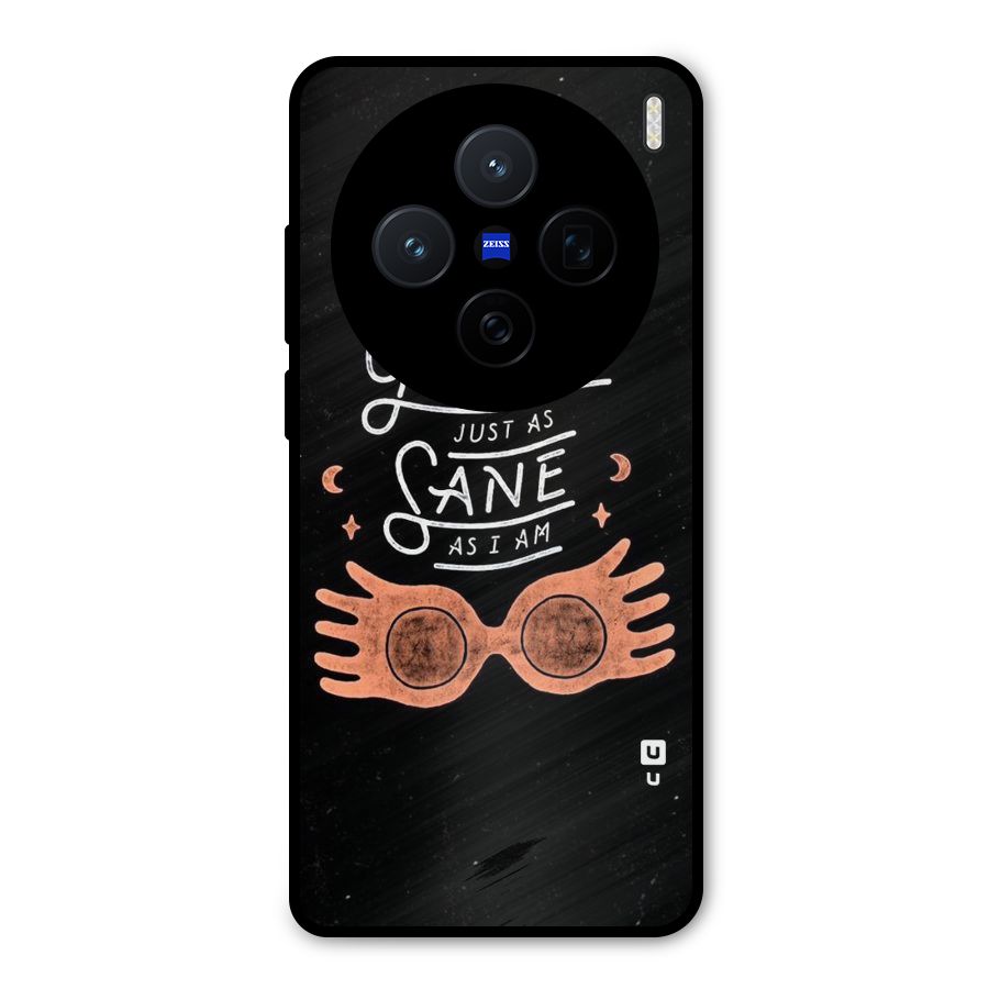 Sane As I Metal Back Case for Vivo X200