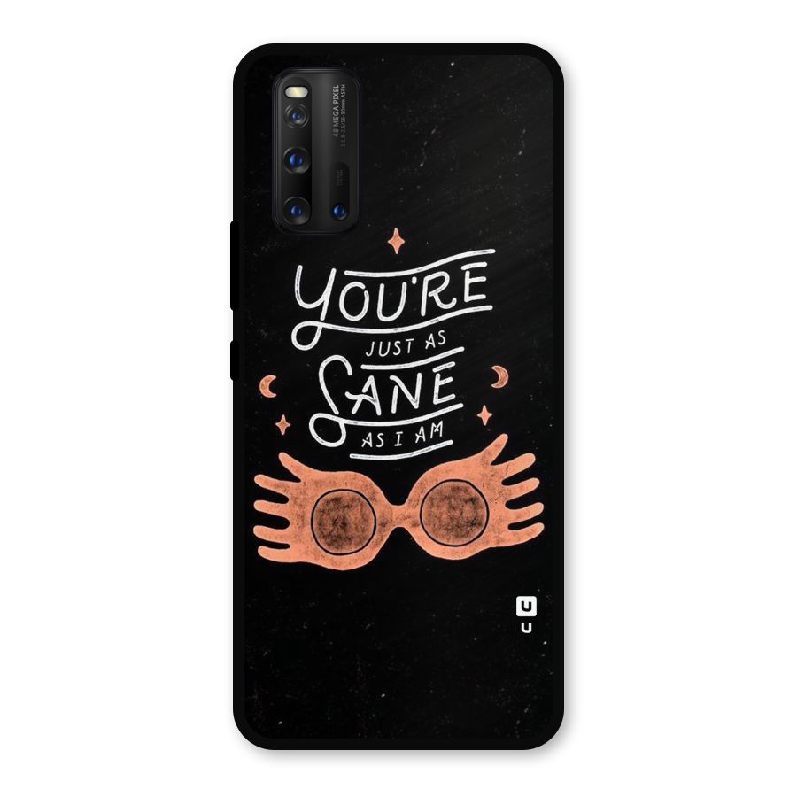 Sane As I Metal Back Case for iQOO 3