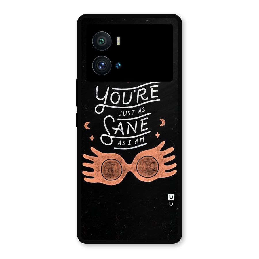 Sane As I Metal Back Case for iQOO 9 Pro